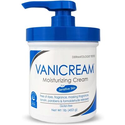Vanicream - Crème hydratante pour la peau - 16 oz - Pompe - Crème - Publicité Vanicream - Crème hydratante pour la peau - 16 oz - Pompe - Crème - Publicité