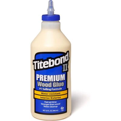 Colla Premium TITEBOND II per Legno 946ml - Colla per Legno Colla Premium TITEBOND II per Legno 946ml - Colla per Legno