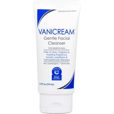 Vanicream Gentle Facial Cleanser - Sensitive Skin - Travel Size - 2.5 fl oz Vanicream Gentle Facial Cleanser - Sensitive Skin - Travel Size - 2.5 fl oz