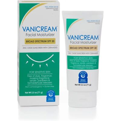 Vanicream SPF 30 Mineral Sunscreen with Ceramides - Sensitive Skin Vanicream SPF 30 Mineral Sunscreen with Ceramides - Sensitive Skin