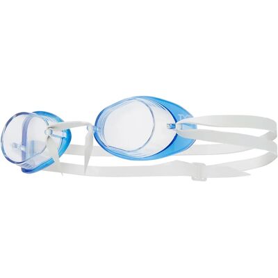 Lunettes de natation TYR Socket Rocket 2.0 unisexes - Clair/Bleu/Blanc - Course/Entraînement Lunettes de natation TYR Socket Rocket 2.0 unisexes - Clair/Bleu/Blanc - Course/Entraînement