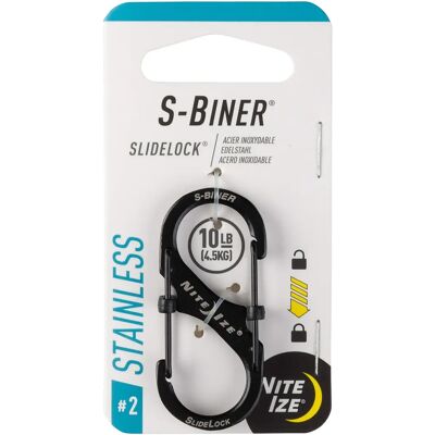 Nite Ize LSB2-01-R3 Karabiner - Nerezová ocel, 2 velikosti Nite Ize LSB2-01-R3 Karabiner - Nerezová ocel, 2 velikosti