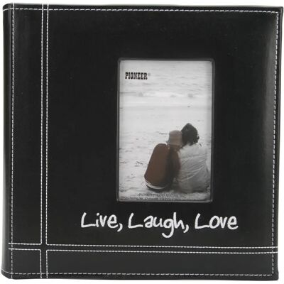 Pioneer 9 x 9 Inch Embroidered Faux Leather Photo Album - Photo Album Pioneer 9 x 9 Inch Embroidered Faux Leather Photo Album - Photo Album