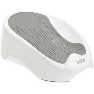 Nuby Soporte de baño para recién nacidos Diseño ergonómico Ligero y portátil Apto desde el nacimiento Blanco Nuby Soporte de baño para recién nacidos Diseño ergonómico Ligero y portátil Apto desde el nacimiento Blanco