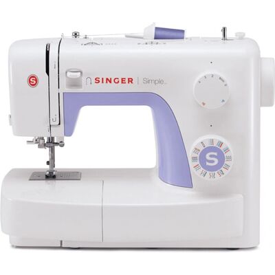 Singer Simple 3232 - Blanc et Violet - Machine à coudre - Publicité Singer Simple 3232 - Blanc et Violet - Machine à coudre - Publicité