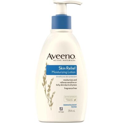 Aveeno - Skin Relief Lotion - Fragrance Free - Lotion Aveeno - Skin Relief Lotion - Fragrance Free - Lotion