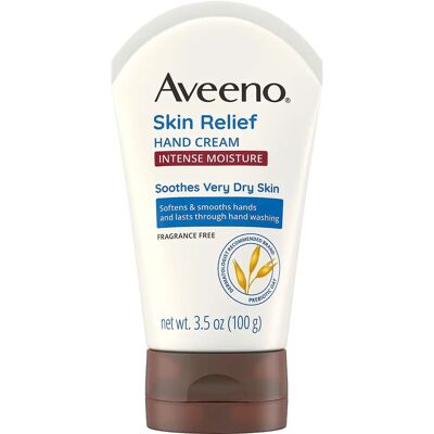Crème pour les mains Aveeno Active Naturals - 3,5 oz - Crème pour mains - Publicité Crème pour les mains Aveeno Active Naturals - 3,5 oz - Crème pour mains - Publicité