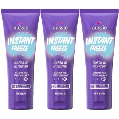 Aussie Fixation Max Jojoba Algues Marines Gel Capillaire - Gel capillaire - Publicité Aussie Fixation Max Jojoba Algues Marines Gel Capillaire - Gel capillaire - Publicité
