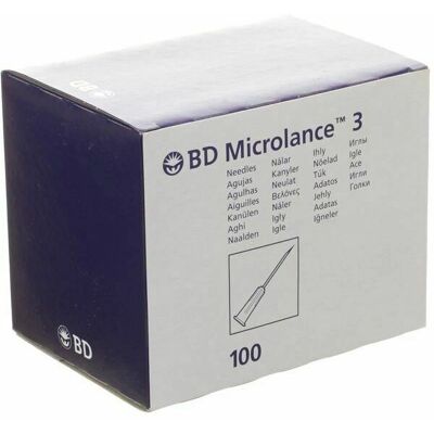 BD Microlance 3 Naald - 0,40x19mm - Grijs - Naalden BD Microlance 3 Naald - 0,40x19mm - Grijs - Naalden