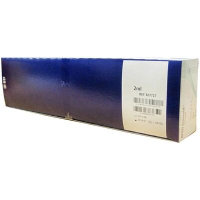 BECTON DICKINSON BD Emerald Sprøyte 2 mL - Luer, sentrert - Engangs BECTON DICKINSON BD Emerald Sprøyte 2 mL - Luer, sentrert - Engangs
