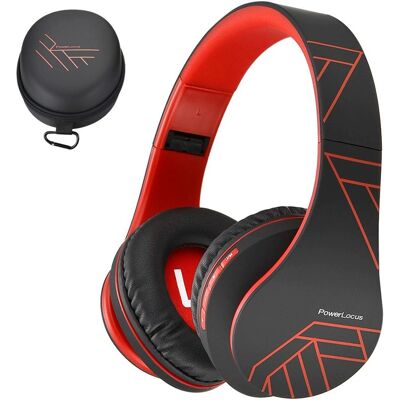 PowerLocus - BT-Over-Ear - Bluetooth - Foldable - Headphones PowerLocus - BT-Over-Ear - Bluetooth - Foldable - Headphones