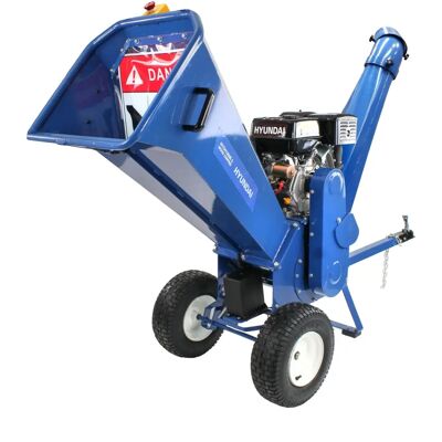 Hyundai HYCH1500E-2 14hp Petrol Powered Heavy Duty Wood Chipper - Wood Chipper Hyundai HYCH1500E-2 14hp Petrol Powered Heavy Duty Wood Chipper - Wood Chipper