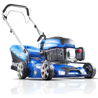 Hyundai HYM430SP 139cc Self-Propelled 430mm Petrol Lawnmower - Lawn Mower Hyundai HYM430SP 139cc Self-Propelled 430mm Petrol Lawnmower - Lawn Mower