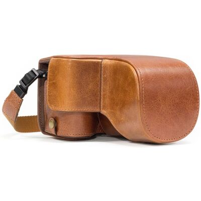 MegaGear - MG1202 - Sony Alpha A6500 - Cuero - Camera Case MegaGear - MG1202 - Sony Alpha A6500 - Cuero - Camera Case