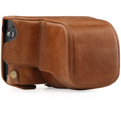 Estojo para câmera MegaGear MG1403 - Proteção de couro para Leica Q Estojo para câmera MegaGear MG1403 - Proteção de couro para Leica Q