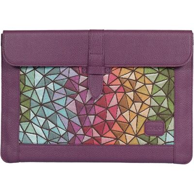 Londo Echt Lederen MacBook Pro 15-16 inch Sleeve - Laptop Sleeve Londo Echt Lederen MacBook Pro 15-16 inch Sleeve - Laptop Sleeve