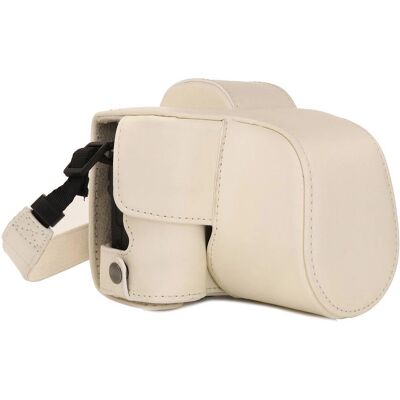 Funda para cámara MegaGear Canon EOS M50 - Blanco Funda para cámara MegaGear Canon EOS M50 - Blanco