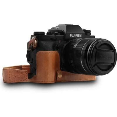 MegaGear MG1553 Läder Kamerahölje - För Fujifilm X-T3 MegaGear MG1553 Läder Kamerahölje - För Fujifilm X-T3