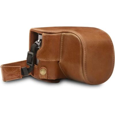 Étui en cuir MegaGear pour Panasonic Lumix DC-LX100 II - Type de caméra Étui en cuir MegaGear pour Panasonic Lumix DC-LX100 II - Type de caméra