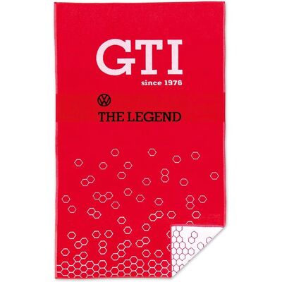 Serviette de plage VW GTI - Motif Jacquard Sportif Serviette de plage VW GTI - Motif Jacquard Sportif