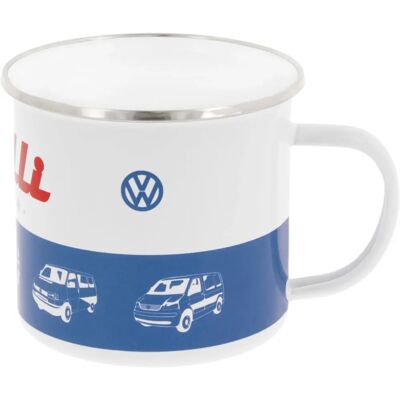 Volkswagen Tasse - Retro Muster, 500ml - Becher Volkswagen Tasse - Retro Muster, 500ml - Becher
