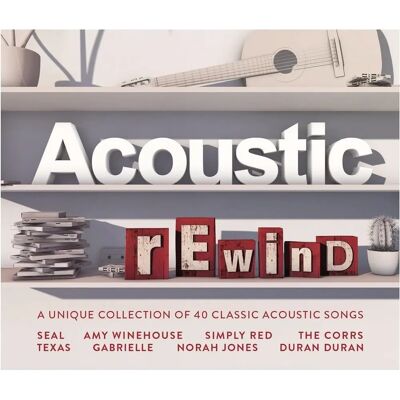 MediaTronixs Acoustic Rewind - 2 Disques - Occasion - CD de Musique - Publicité MediaTronixs Acoustic Rewind - 2 Disques - Occasion - CD de Musique - Publicité