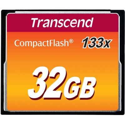 Transcend TS32GCF133 Speicherkarte - Hohe Geschwindigkeit Transcend TS32GCF133 Speicherkarte - Hohe Geschwindigkeit