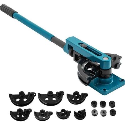 Vevor Stahlrohr Blech Bieger - 3/8-1 Zoll, 7 Matrizen, Tragbar Vevor Stahlrohr Blech Bieger - 3/8-1 Zoll, 7 Matrizen, Tragbar