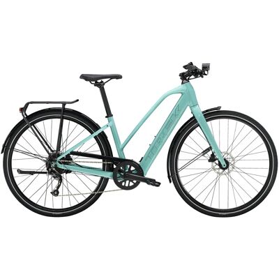 Trek FX+ 2 Stagger Vélo Hybride Électrique - Bleu Sage XL - Publicité Trek FX+ 2 Stagger Vélo Hybride Électrique - Bleu Sage XL - Publicité