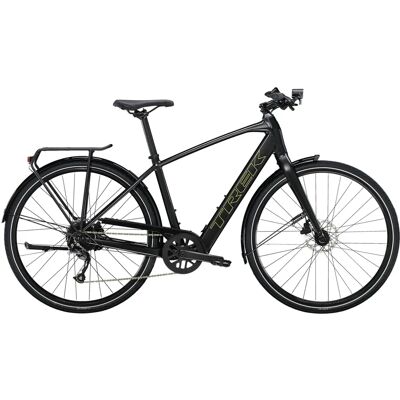 Trek FX+ 2 Schwarzes Aluminium XL 17,7 kg Lithium-Ion - Elektrisches Hybridrad Trek FX+ 2 Schwarzes Aluminium XL 17,7 kg Lithium-Ion - Elektrisches Hybridrad