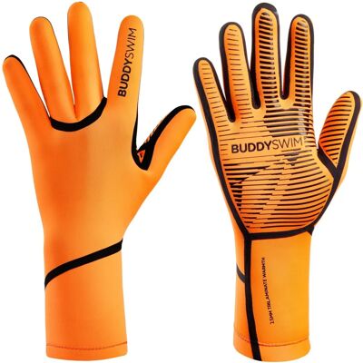 Gants en Néoprène Buddyswim - 2,5mm Trilaminate Warmth - Équipement de Natation en Eau Libre - Publicité Gants en Néoprène Buddyswim - 2,5mm Trilaminate Warmth - Équipement de Natation en Eau Libre - Publicité