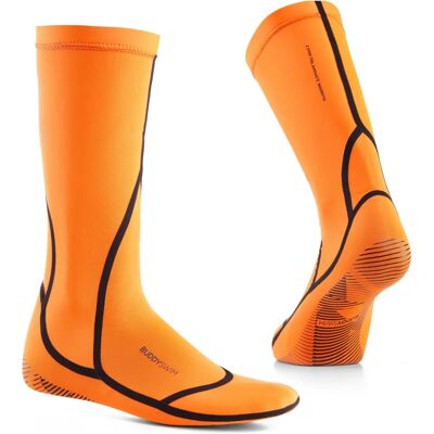 Buddyswim Calzini Neoprene Trilaminate Warmth 2.5mm Arancione - XS - Calzini e Scarpe in Neoprene Buddyswim Calzini Neoprene Trilaminate Warmth 2.5mm Arancione - XS - Calzini e Scarpe in Neoprene