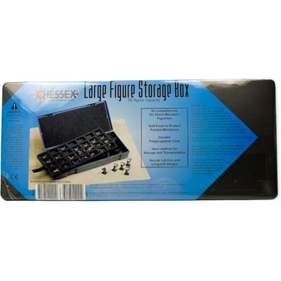 Chessex 02851 Grau Spielzeugfigurengehäuse - Toy figure case Chessex 02851 Grau Spielzeugfigurengehäuse - Toy figure case