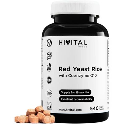 Hivital Levadura de Arroz Rojo - Colesterol y Corazón Hivital Levadura de Arroz Rojo - Colesterol y Corazón