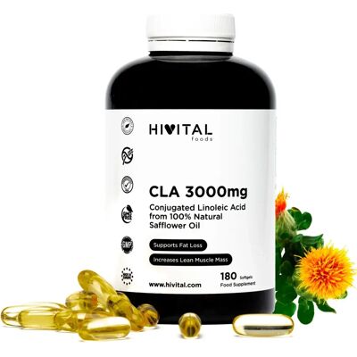 Hivital Ácido Linoleico Conjugado 3000 Mg - 180 Perlas Hivital Ácido Linoleico Conjugado 3000 Mg - 180 Perlas