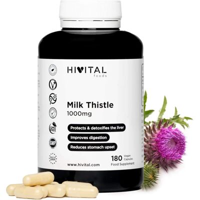 Hivital Cardo Santo 1000 mg - Detox Hepático Hivital Cardo Santo 1000 mg - Detox Hepático
