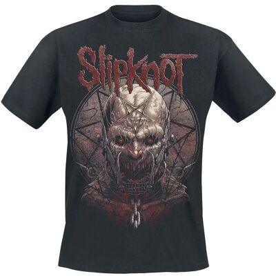 Slipknot Slaughterer T-paita lyhythihaisena - Musta - M - Mies Slipknot Slaughterer T-paita lyhythihaisena - Musta - M - Mies
