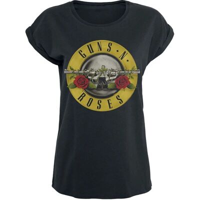Guns N' Roses - Abgenutzte Kugel - T-Shirt - Schwarz Guns N' Roses - Abgenutzte Kugel - T-Shirt - Schwarz