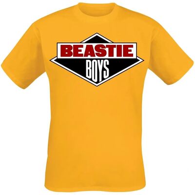 Beastie Boys - Modell M - Orange Kurzes T-Shirt - T-Shirt Beastie Boys - Modell M - Orange Kurzes T-Shirt - T-Shirt