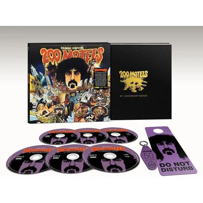 Frank Zappa - 200 Motels - Coffret limité 6CD - Bande originale - Publicité Frank Zappa - 200 Motels - Coffret limité 6CD - Bande originale - Publicité