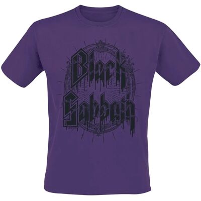 Black Sabbath Black Emblem T-Shirt Kurzarm - Herren Black Sabbath Black Emblem T-Shirt Kurzarm - Herren