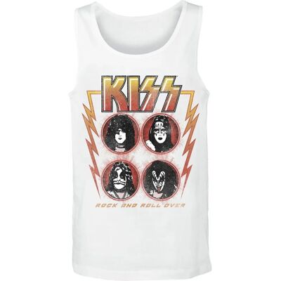 Kiss Lightning Canotta - Uni - S-3XL Kiss Lightning Canotta - Uni - S-3XL