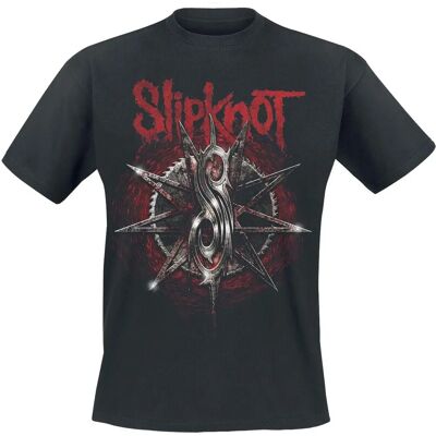 Slipknot Bloody Blade Short Sleeve T-paita - Miehet - Musta Slipknot Bloody Blade Short Sleeve T-paita - Miehet - Musta