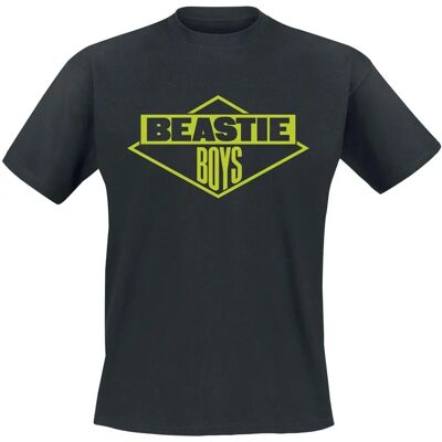 Beastie Boys Logo T-Shirt - Kurzarm - Schwarz - Regelmäßige Passform - T-Shirt Beastie Boys Logo T-Shirt - Kurzarm - Schwarz - Regelmäßige Passform - T-Shirt