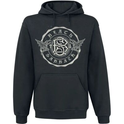 Black Sabbath Unholy Badge Bluza z kapturem - S-XXL - Czarna Black Sabbath Unholy Badge Bluza z kapturem - S-XXL - Czarna