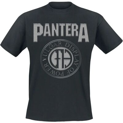 Pantera Vulgar Display Of Power Kortermet T-skjorte - Herre - Svart Pantera Vulgar Display Of Power Kortermet T-skjorte - Herre - Svart