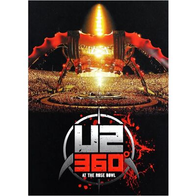 U2: 360 - Au Rose Bowl DVD - Zone 2 - Publicité U2: 360 - Au Rose Bowl DVD - Zone 2 - Publicité