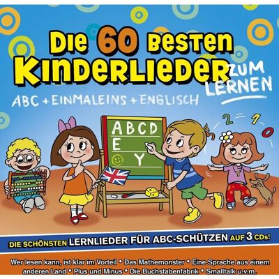 Familie Sonntag - 60 Kinderlieder - Lernen - Audio CD Familie Sonntag - 60 Kinderlieder - Lernen - Audio CD