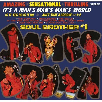 James Brown - C'est un monde d'hommes - Vinyle - Publicité James Brown - C'est un monde d'hommes - Vinyle - Publicité