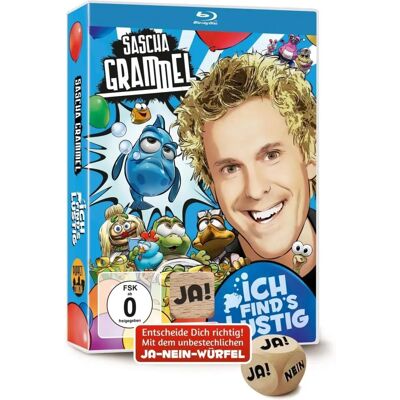 Sascha Grammel - Ich find's lustig - Doppel DVD Blu-ray - Comedy Show Sascha Grammel - Ich find's lustig - Doppel DVD Blu-ray - Comedy Show